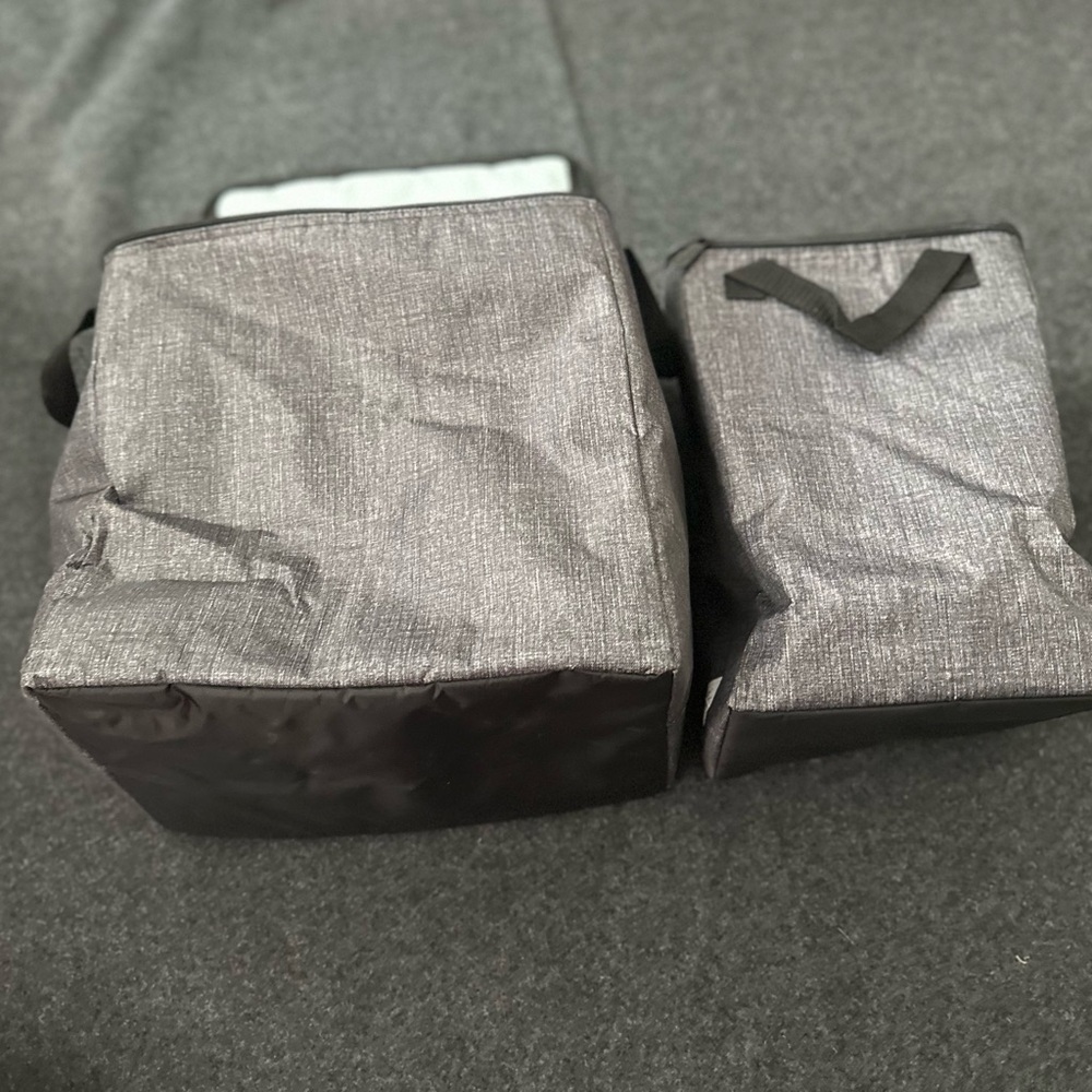 Grey Duo insulated bags - Thirty One